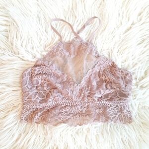 Victoria's Secret PINK Long Line High Neck Bralette - XS
